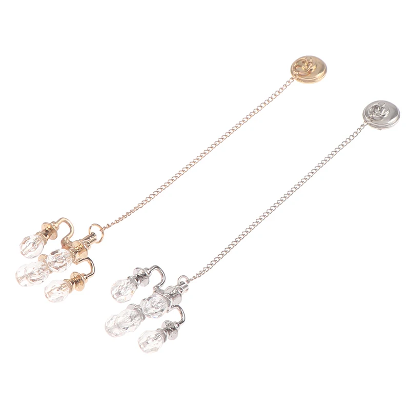 

【F】1:12 Dollhouse Miniature Lamp Chandelier Mini Ceiling Light For Doll House Decor