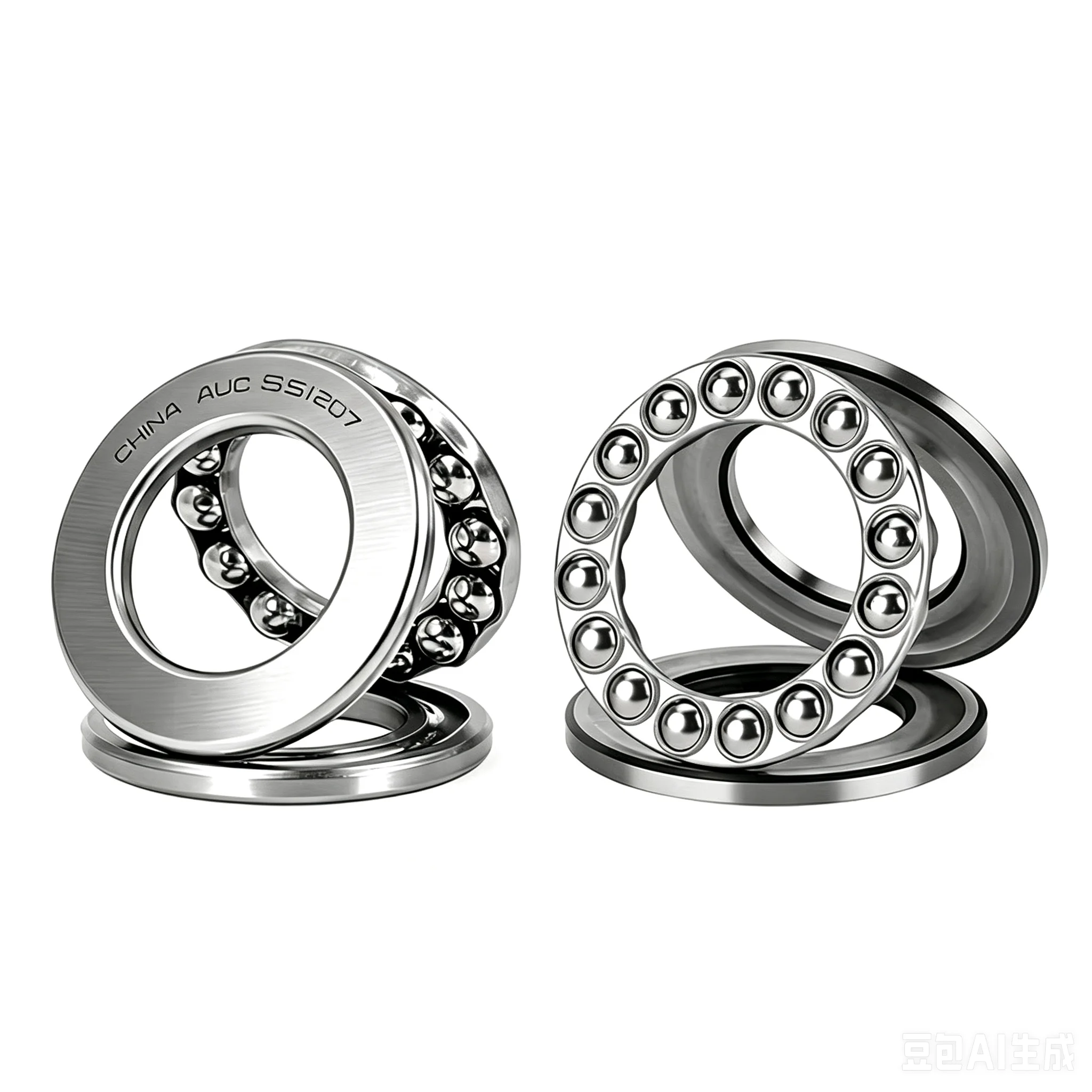 304 stainless steel plane pressure thrust ball bearing S51214/51215/51216/51217/51218/51220 Anticorrosion and wear resistance