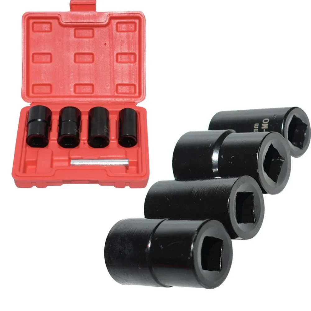 

Pcs Sockets Broken Nut Bolt Extractor Sleeve Tool Lug Nut Remover Sockets Manufacturing Industry Lug Nut Remover