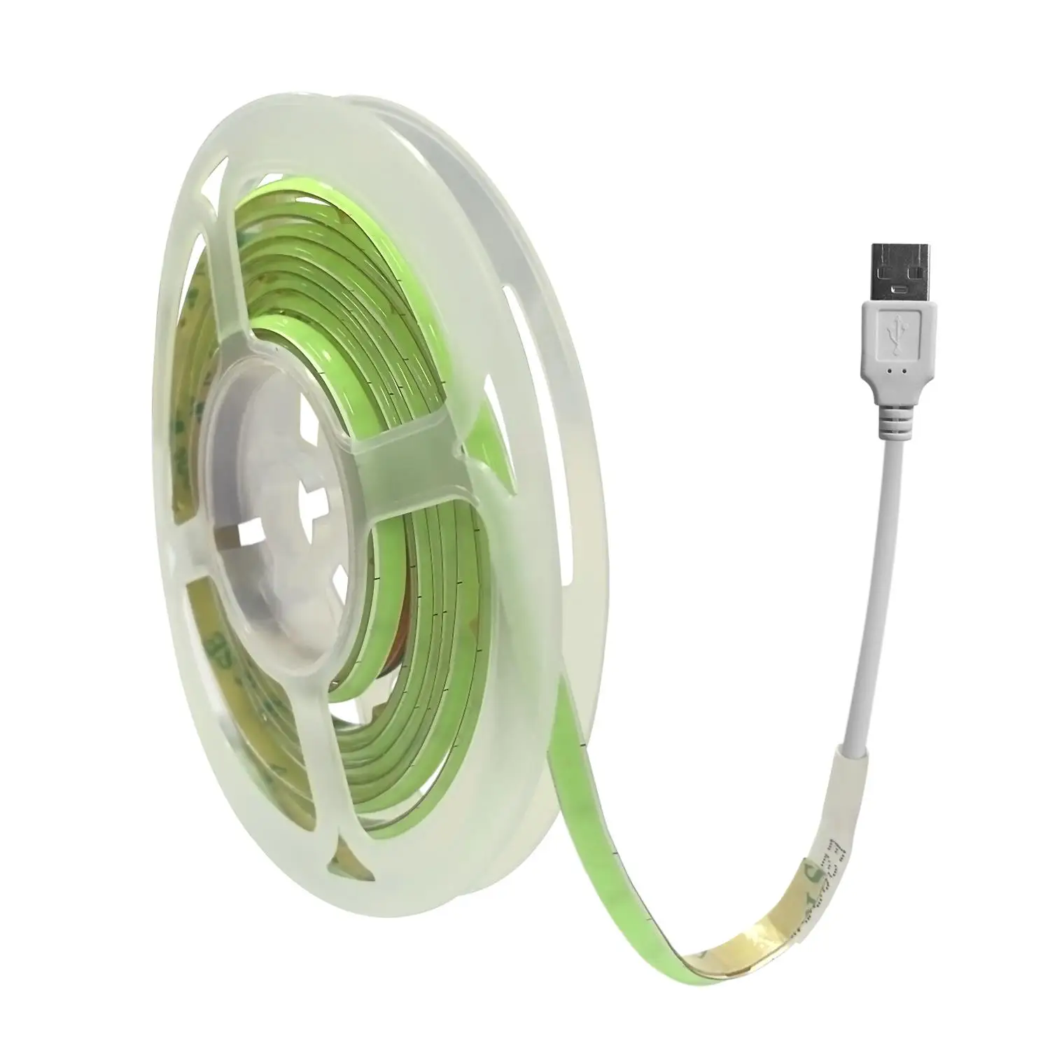 4mm 5V USB COB LED Strip Light USB15cm 150cm Warm Cool White For Bedroom DIY Decor Flexible Lighting Direct Connection Dimmer