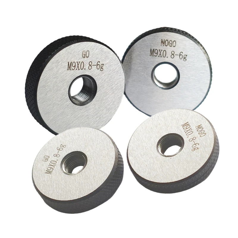 

M1.0 M1.2 M1.4 M1.6 M1.7 M1.8 6g / 6h Metric Thread Ring Gauge Go Nogo Gage
