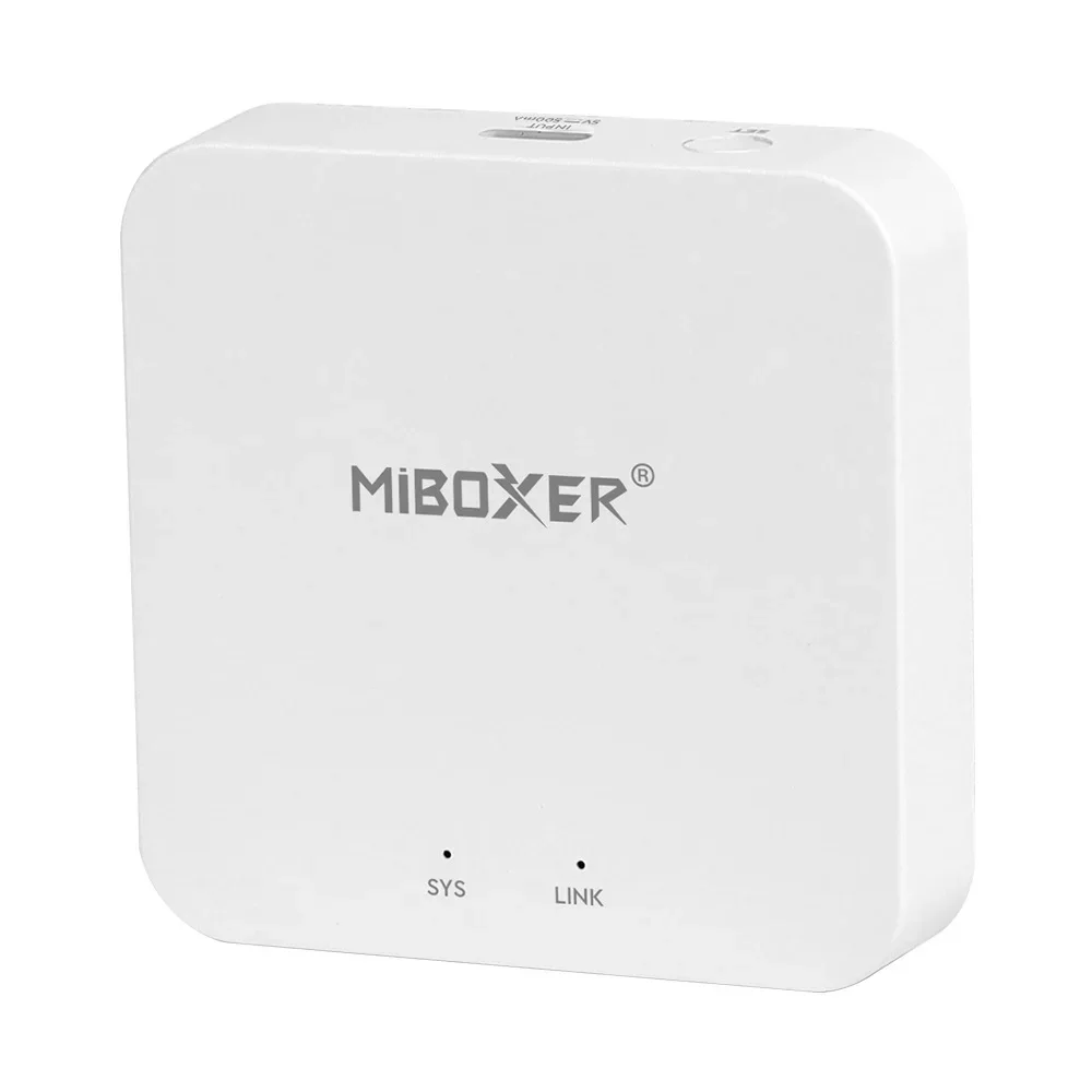 Miboxer (2,4 GHz) Gateway WL-Box2 Controlador Wifi DC5V compatible con IOS/sistema Andriod/Control de aplicación TUYA