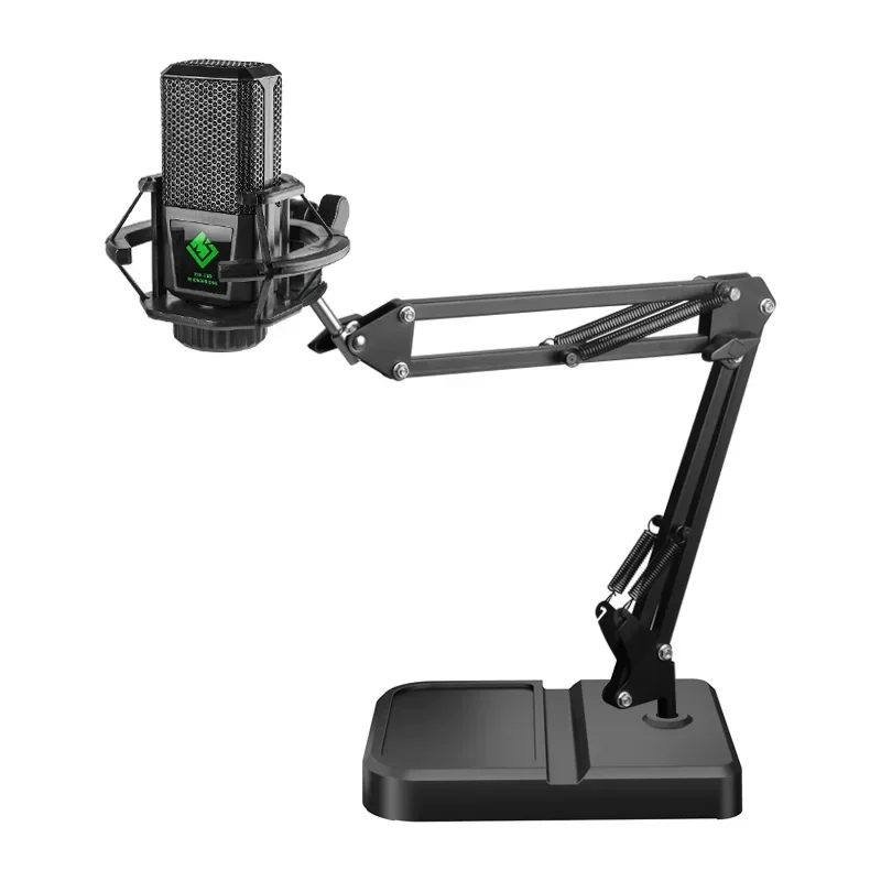 Microphone stand, mobile phone, tablet, ipad, computer, live broadcast, desktop professional karaoke recording