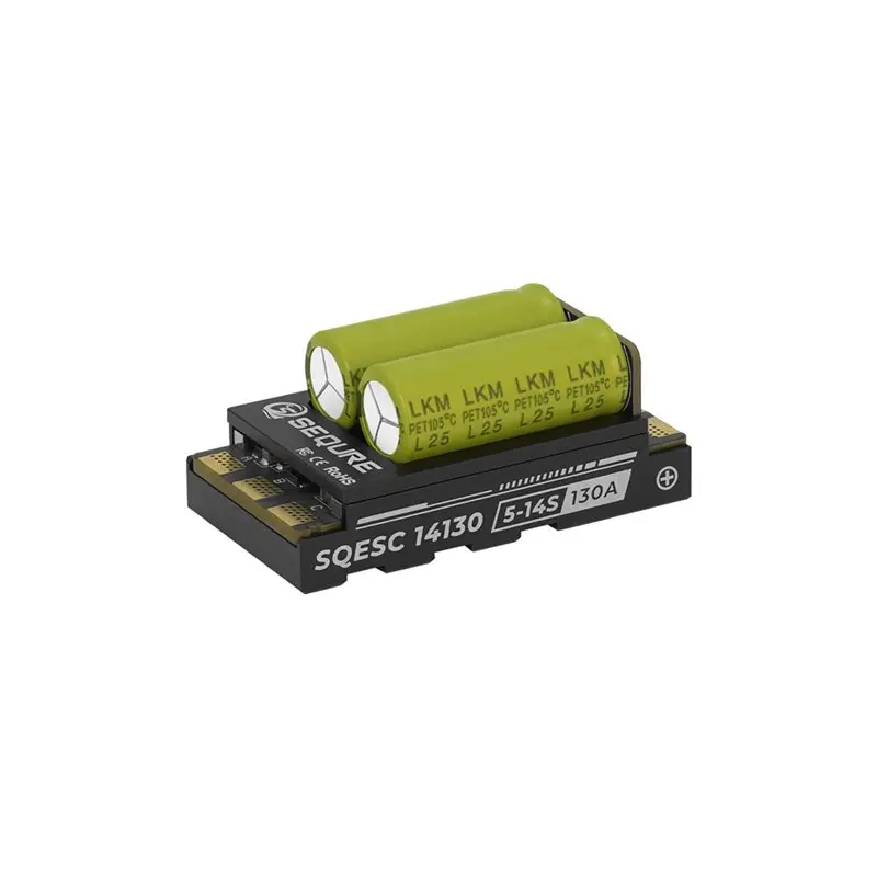 MACH-SEQURE For Multi-Rotor Drone Airplane Model RC Car RC Ship Compatible 130A Blheli_32 Brushless ESC 14130 5-14S Lipo