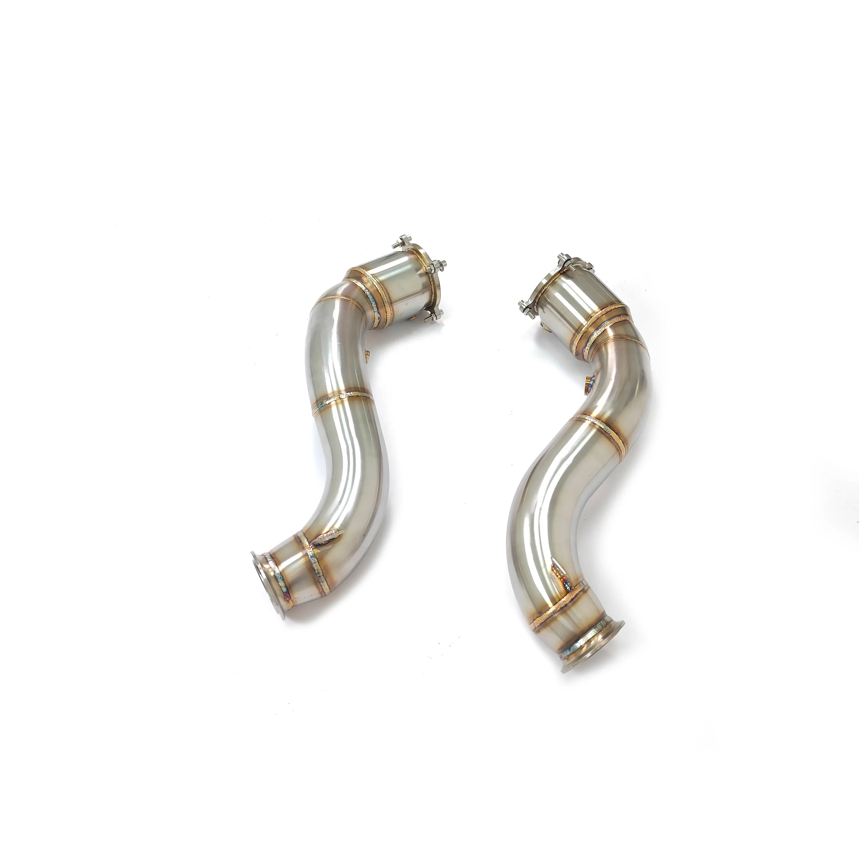 

Спортивные трубы CSZ для кошек с полированной поверхностью 720S 4.0T, водосточная труба с высоким расходом