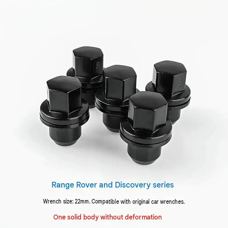 Wheel Nuts for Land Rover Range Rover Discovery Defender M14x1.5 Lug Nuts Alloy Wheel Nuts Silver Black