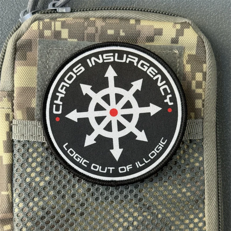 Тактическая нашивка SCP, военный значок морального цвета с принтом на крючках и петлях, рюкзак, украшение для одежды, аксессуары, наклейки, повязка на руку