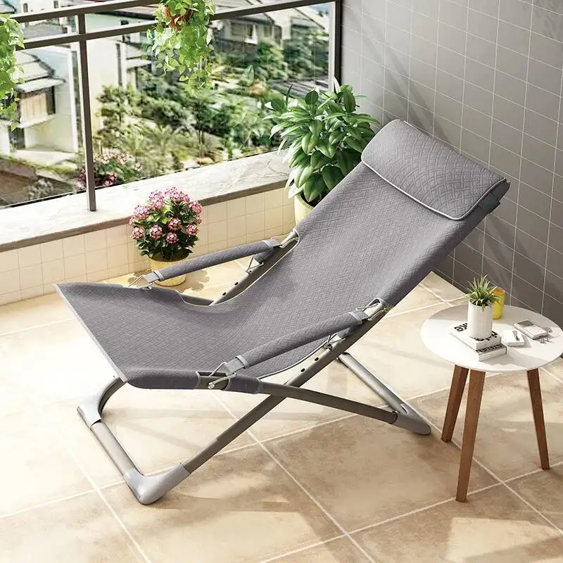 Luxury Metal Recliner Fishing Armchair Portable Back Rest Design Camping Chair Creative Unique Silla Escritorio Home Furniture