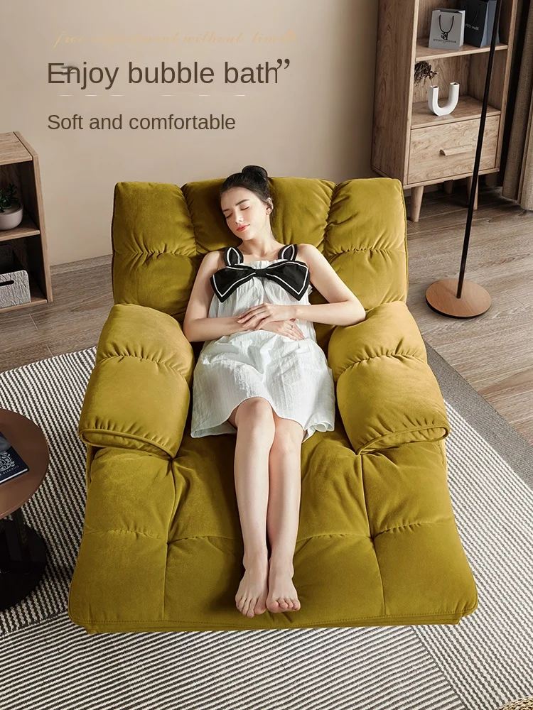 ZZYY Size Fabric Electric Functional Sofa Flannel Bubble Chair