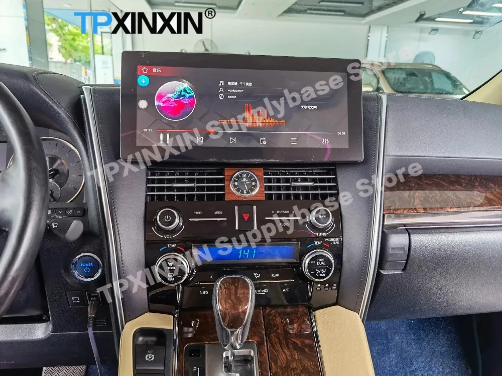 LHD-RHD 2 Din Car Radio Stereo Receiver Android For Toyota Alphard 30 series 2015 2016 2017 2018 2019 Video Receiver Head Unit