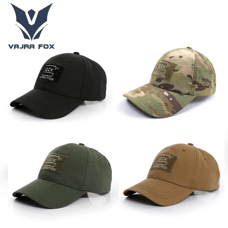 

Tactical Glock Shooting Sports Baseball Cap Fishing Caps Men Outdoor Hunting Jungle Hat Airsoft Sports Hats