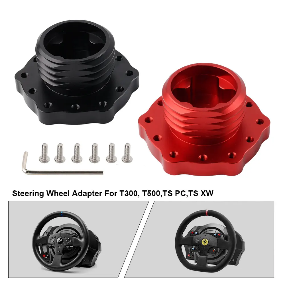 Premium Aluminum Game Steering Wheel Adapter For Thrustmaster T300, T500,TS PC,TS XW