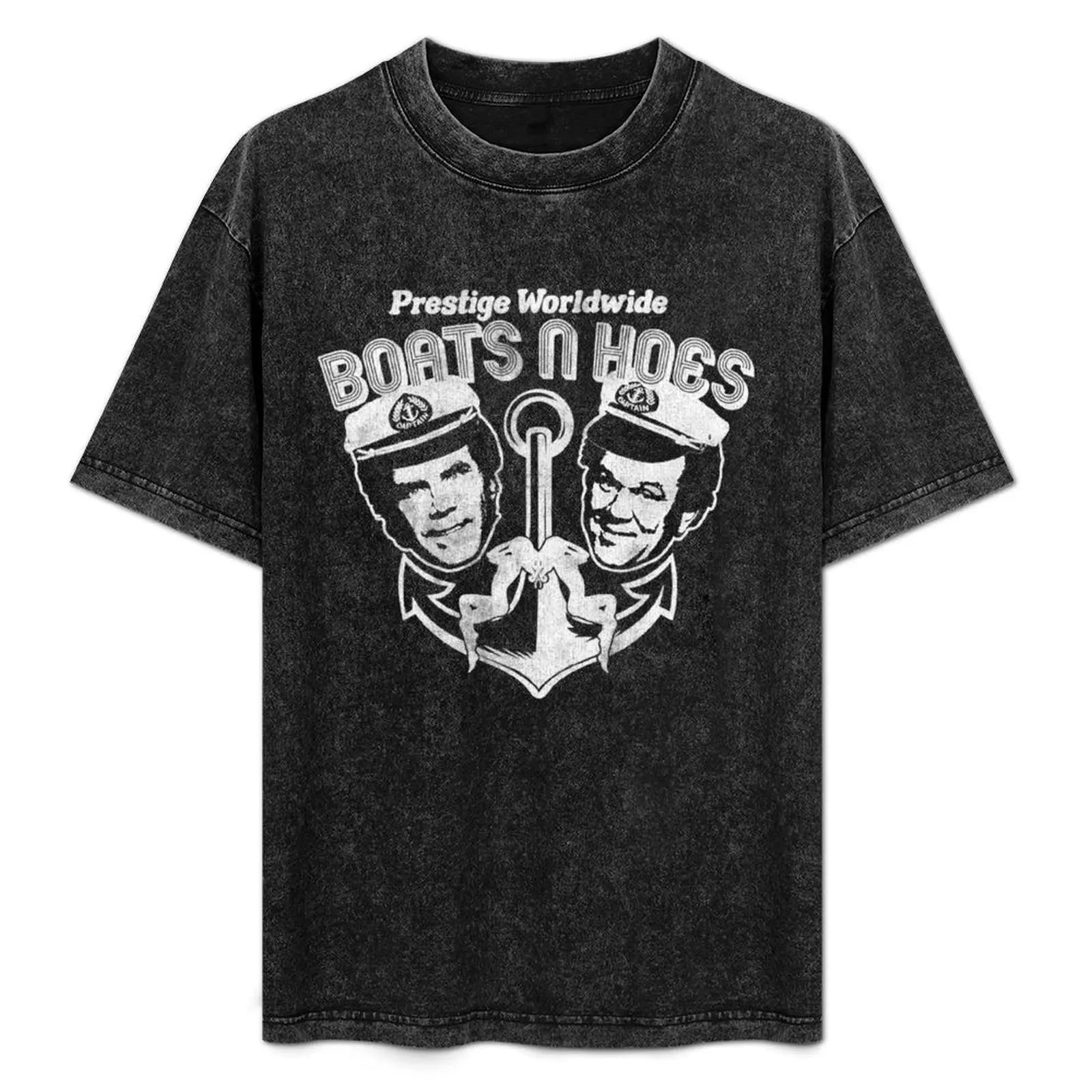 

Boats N Hoes Step Brothers T-Shirt Summer Casual Loose T-Shirt