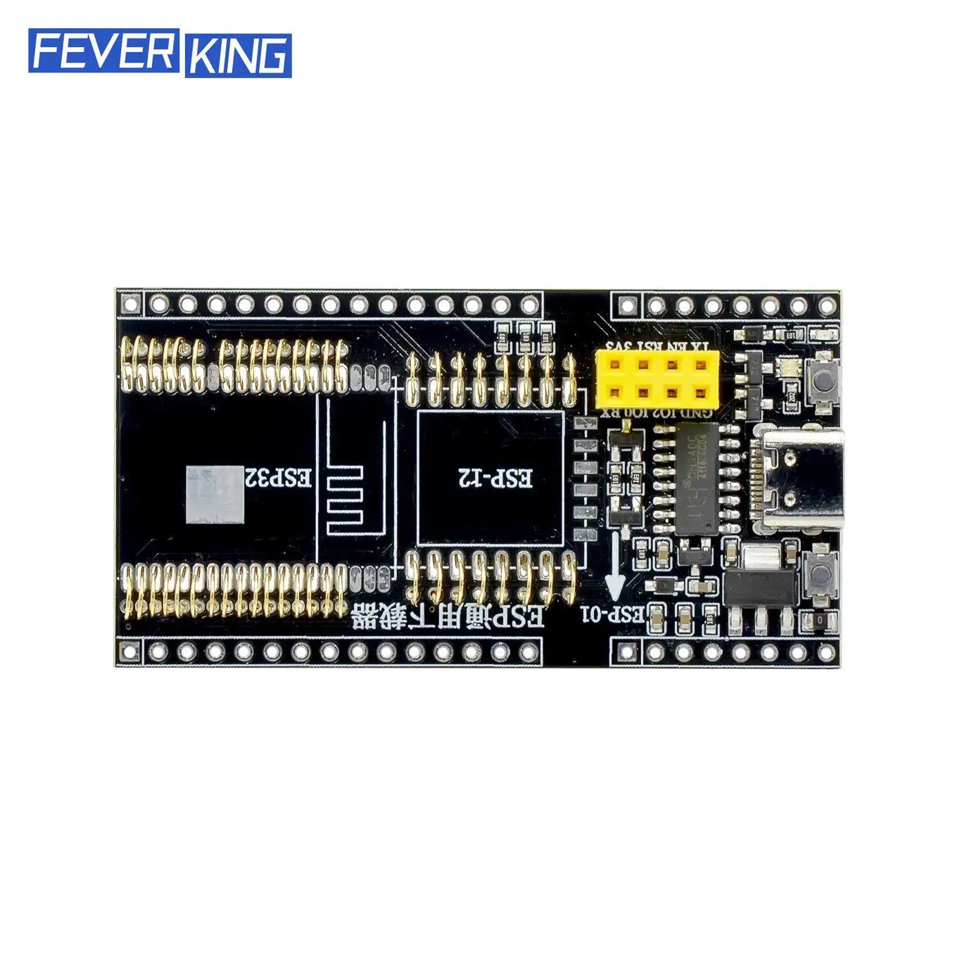 ESP8266 ESP32-WROVER плата разработки тестовый программатор розетка загрузчик для ESP-01 ESP01S ESP12 ESP32 Universal