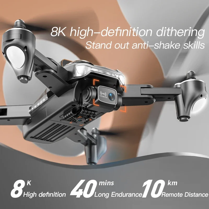 For Xiaomi P11 Max Drone 8K 5G GPS Professional HD Aerial Photography Dual-Camera Obstacle Avoidanc Brushless Quadrotor 10000M