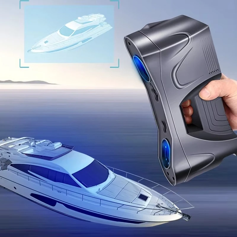 2026 Dreambot3D T22+ Handheld Easy to Scan Blue Ray Laser 3D Scanner for Dark or Reflective Objects and Large Objects Projects
