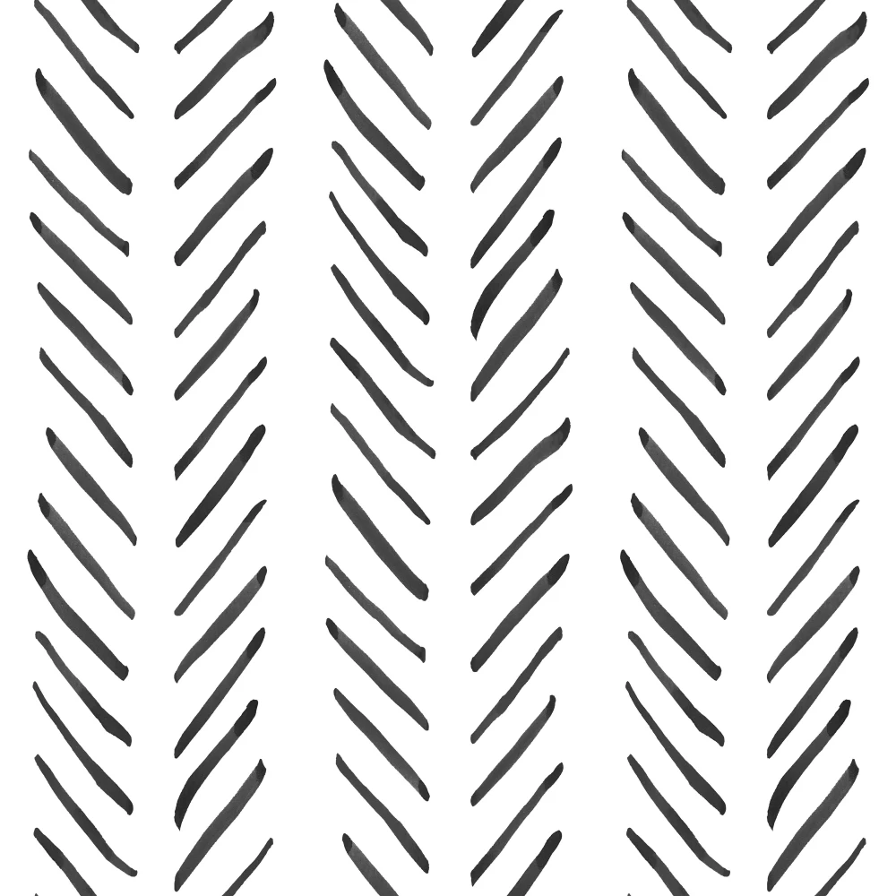 Multi-size Modern Black/White Herringbone Peel And Stick Wallpaper Geometric Removable Self Adhesive Contact Paper for Bathroom