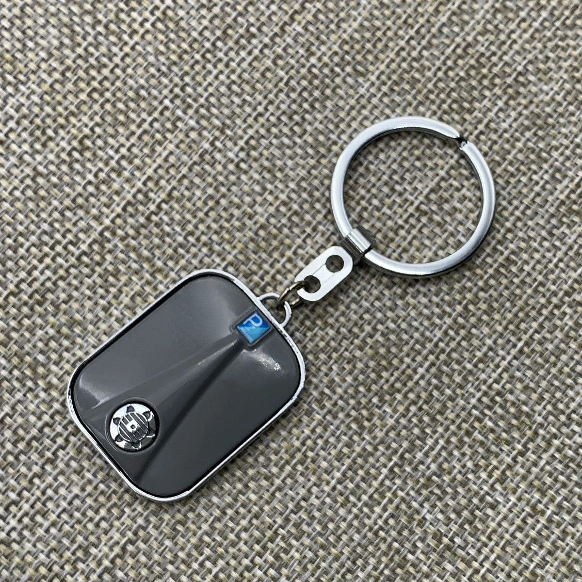 Chrome Keychain Zinc Alloy KeyRing