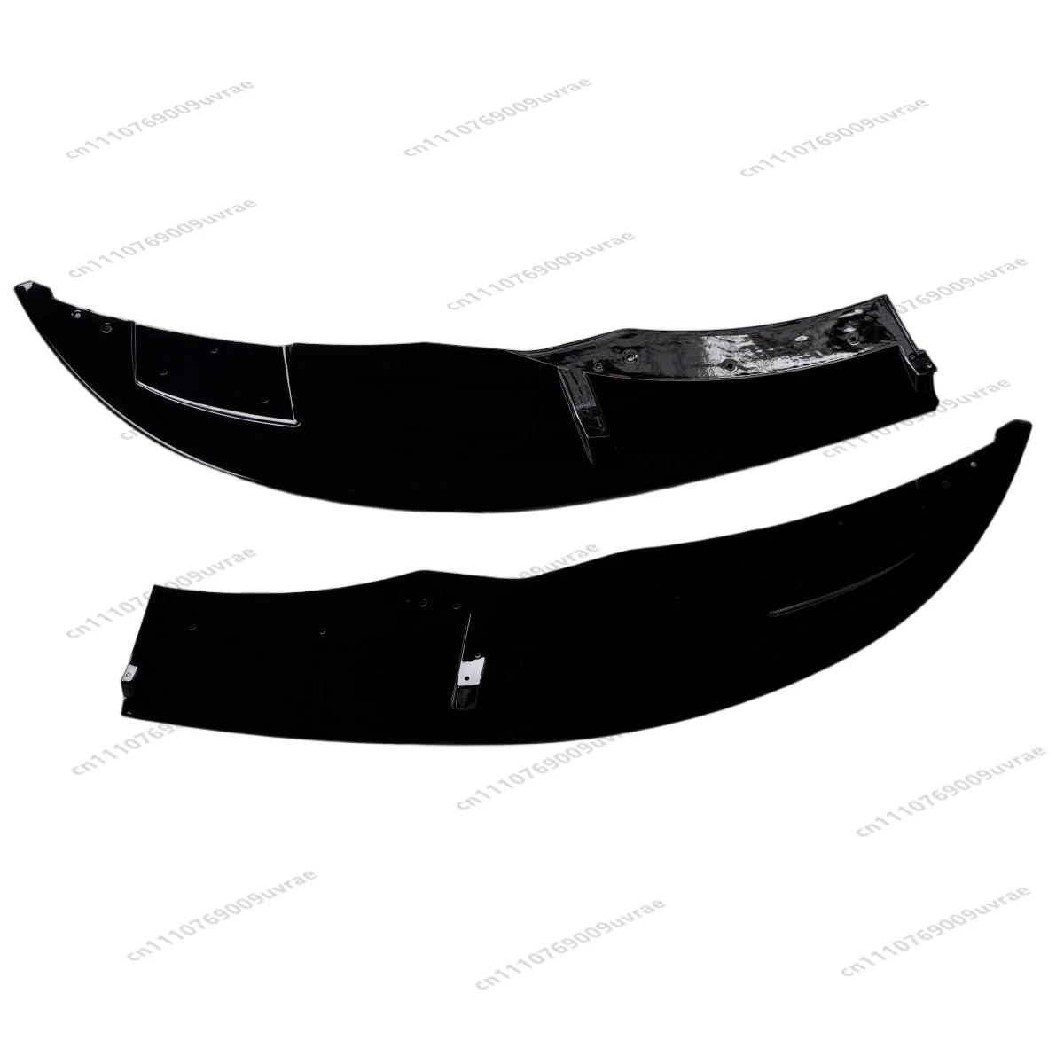 Front Bumper Splitter Diffuser Lip Chin Spoiler For BMW 3 Series E90 E91 E92 E93 M3 2007 2008-2013 ABS Gloss Black Exterior Trim - view 4