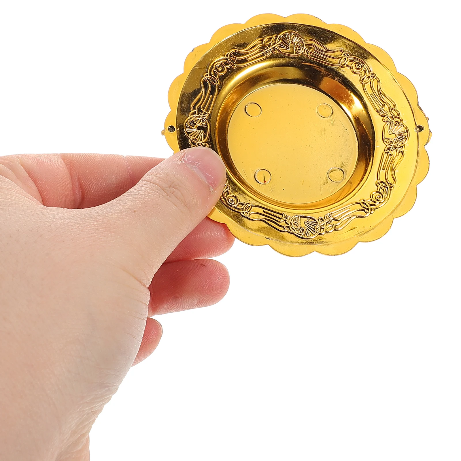 

12 шт. форма для торта, десертные тарелки, круглый поднос, сервировочные тарелки для вечеринок, свадебный отель, золотой маленький держатель для закусок, легко чистится