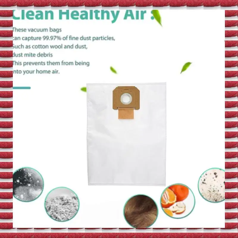 

A97G 10Pcs Dust Bags Replacement For GAS 35 2607432037 Series Vacuum Cleaners Parts Home Cleaning Trash Dust Bag