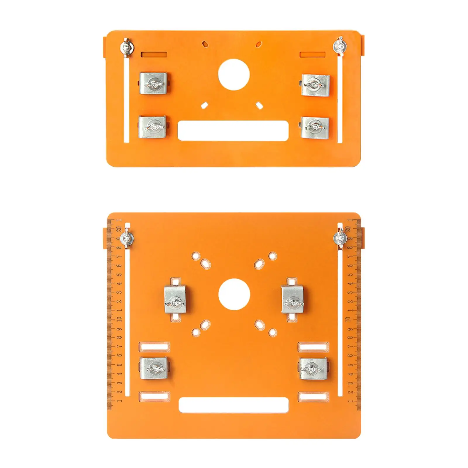 แผ่นฐานเครื่องตัดสำหรับช่างไม้ ปรับได้อเนกประสงค์ พกพาสะดวก ไม่ต้องเจาะ สำหรับงานตัดอุตสาหกรรม โต๊ะทำงานแกะสลักชิ้นส่วน