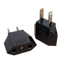 1PCS US Japan China Travel Plug Adapter European EU To US JP Power Adapter Electrical Plug Converter Sockets AC Charger Outlet