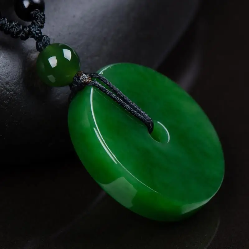 

Outer Material Full Green Safety Buckle Pendant Pendant Item