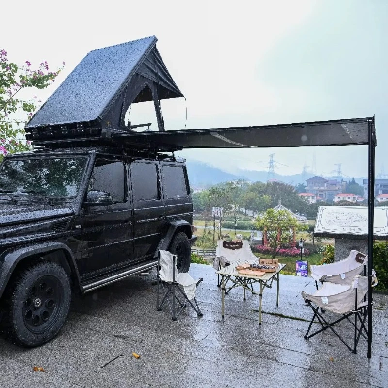 2026  Person Waterproof Camping Rooftop Tent Hard Shell Aluminum Roof Top Tent For  Wrangler