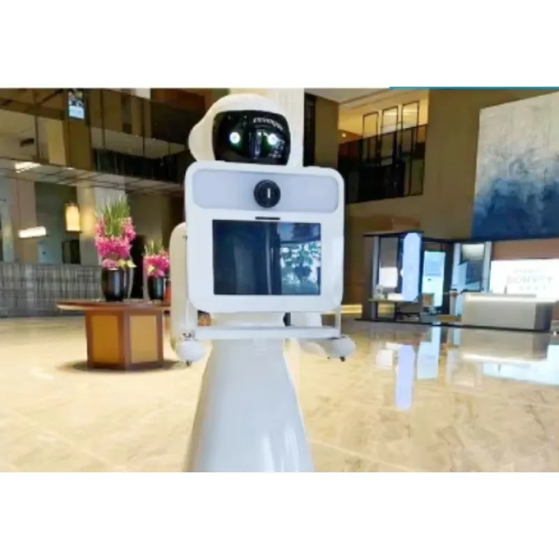Smart 360 Photo Booth Robot Automatic Obstacle Avoidance Remote Control Roaming Selfie Machine Event Photography Station