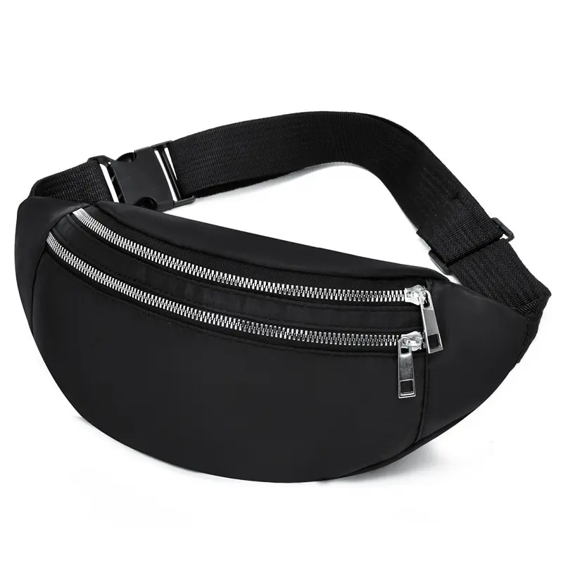 Fashionable Waist Bag For Women Simple Shoulder Bag Lightweight Oxford Cloth Men Casual Travel Versatile Crossbody Bag