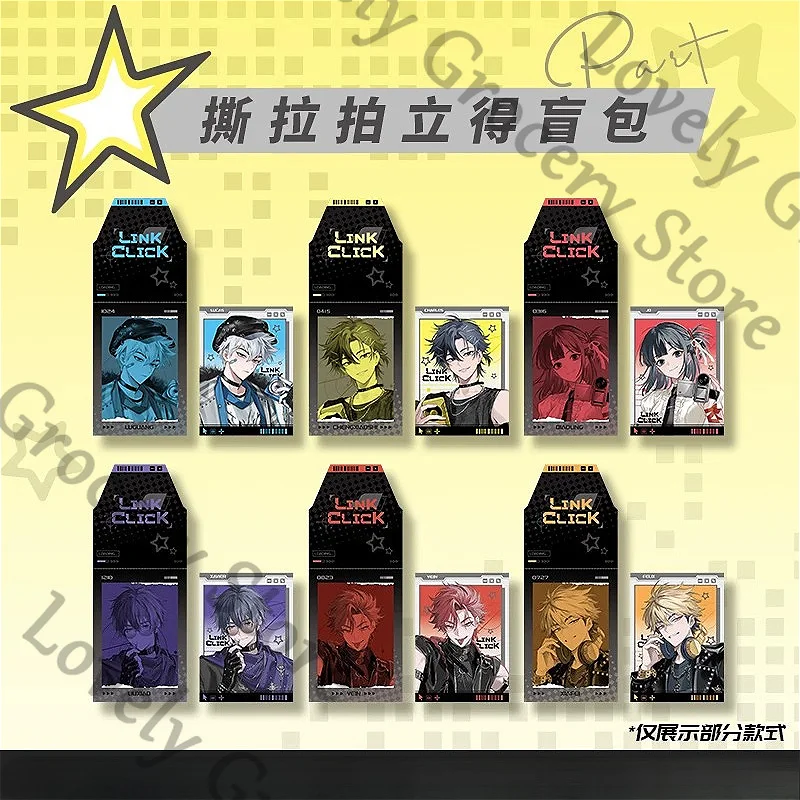 Link Click Jo Vein Xiafei Liu Xiao Charles Lucas Cosplay Anime Tarjeta Polaroid Photocard Colección Original Accesorios