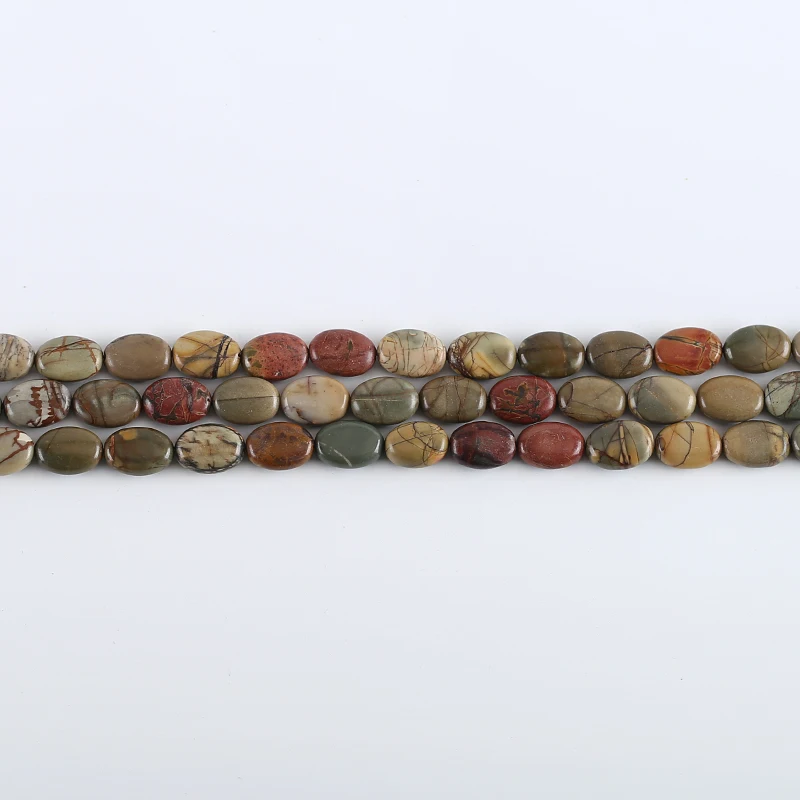 A+ Natural Multi-Color Pica Gem Stone Beads For Jewelry Making Round Loose Spacer Beads Diy Bracelet Necklace Accessories