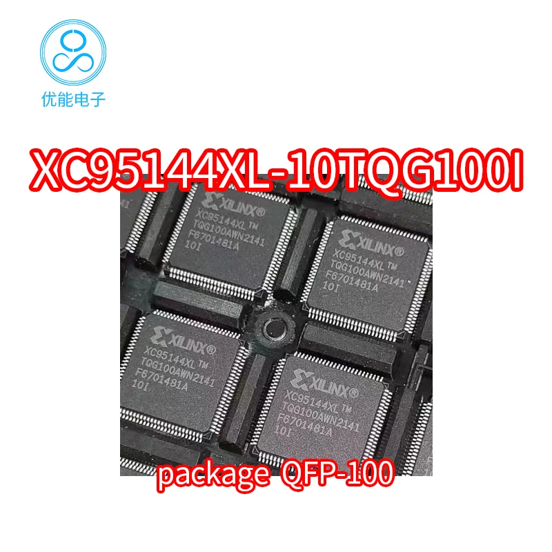 XC95144XL-10TQG100C package QFP-100 XC95144XL-10TQ100I programmable embedded