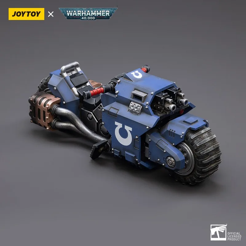 [IN-STOCK] JOYTOY Warhammer 40K 1/18 Action Figures Space Marine Ultramarines Motorcycle Guard Anime Model Toys Gift