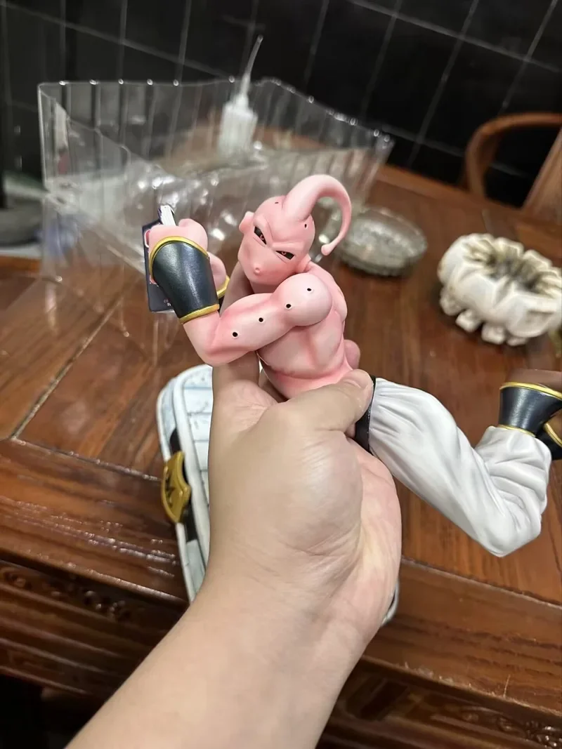 Dragon Ball Z Figurki Anime Super Saiyan Majin Buu Figurka akcji PVC Figurki kolekcjonerskie Model Lalka Prezenty Zabawki dla dzieci Pudełko 13,5 cm