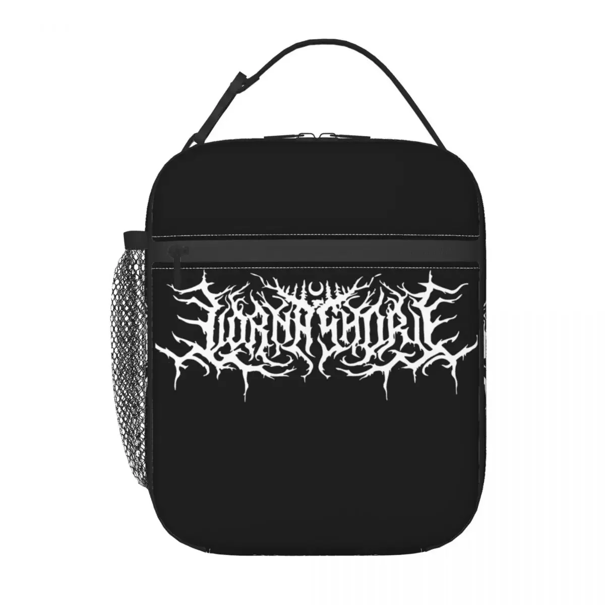 Lunch Bag com isolamento térmico com logotipo Lorna Shore para homens e mulheres, alta capacidade, reutilizável, sacola, lancheira, escritório, viagem