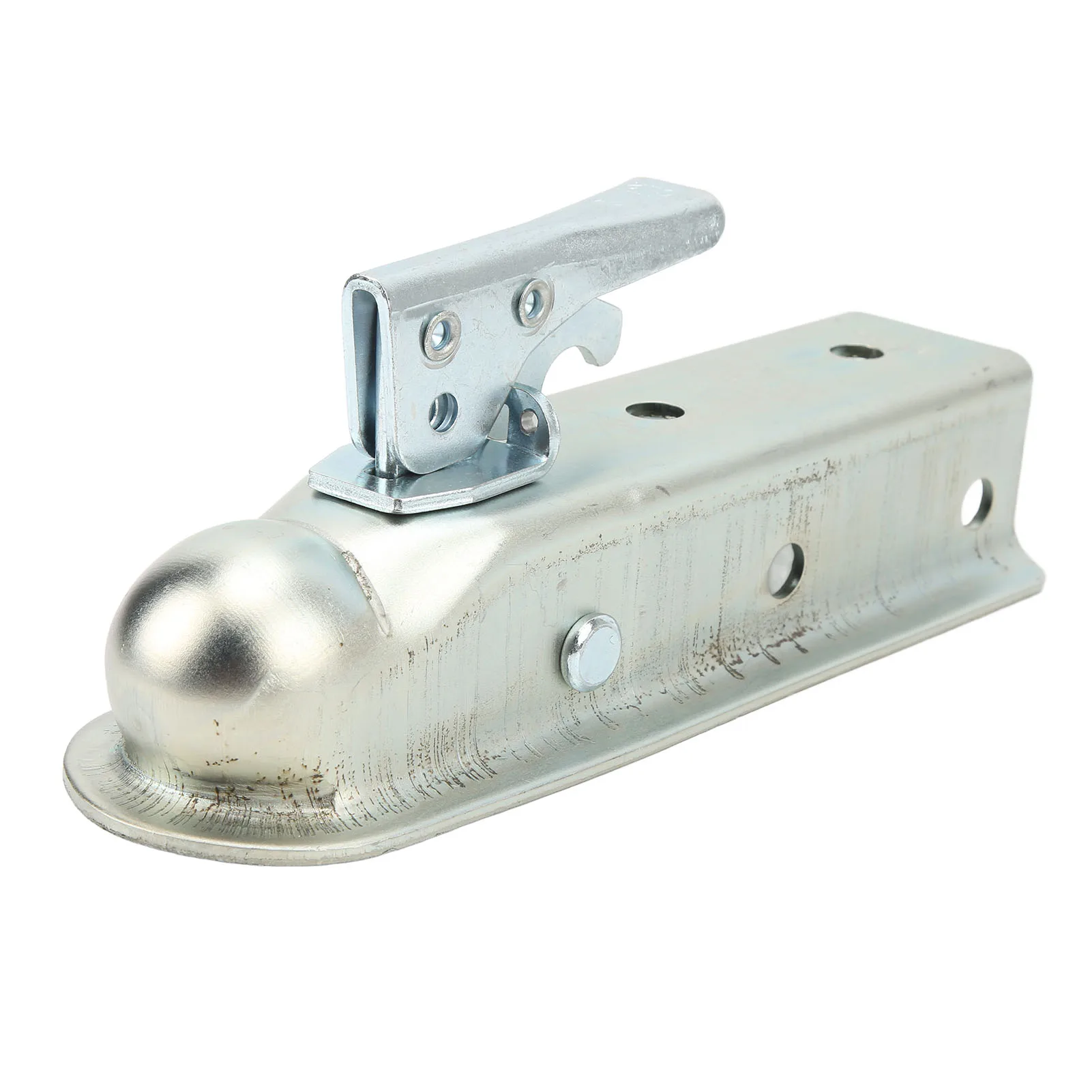 

Straight Tongue Trailer Coupler 50mm Hitch Ball 50mm Channel 3500 Load Capacity for 50mm Tube Trailer Hitch Ball Coupler