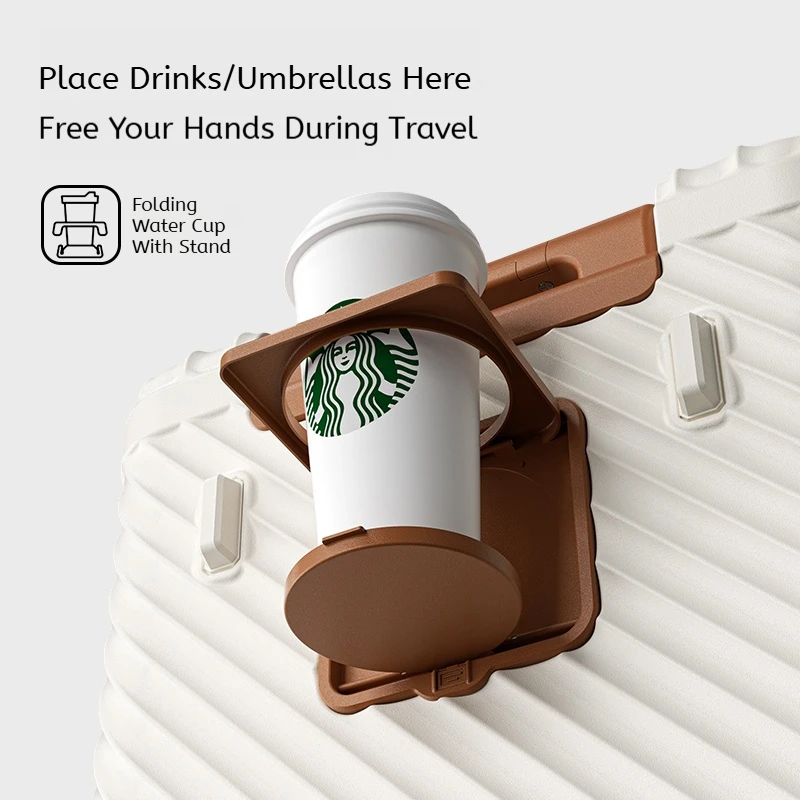 حقيبة Ofgo مقاس 20-30 بوصة | حامل أكواب/حقيبة كمبيوتر مقاومة للماء ذات سعة كبيرة وحقيبة سفر Tsa مع قفل #5