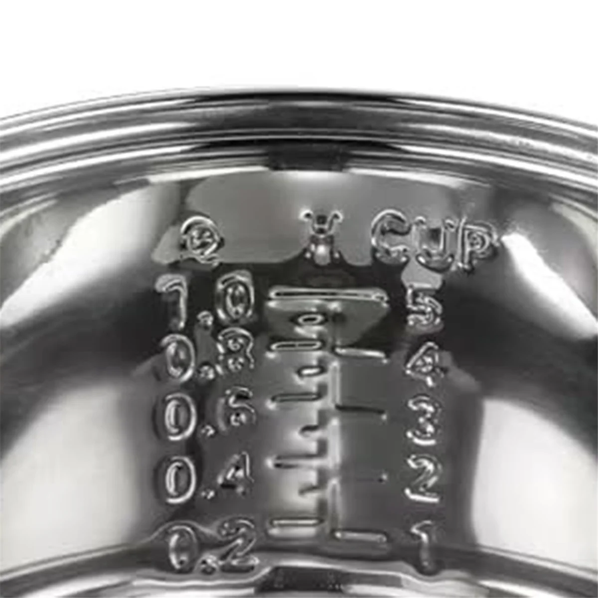 A56X 304 Stainless Steel Rice Cooker Inner Bowl for Zojirushi NS-TSC10 (5.5cups) Multi-Cooker Replacement Inner Po