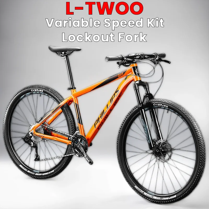 24/26/29inch Aluminum alloy frame Mountain bike off-road Bicycle Double disc brake variable speed Shock absorption 27/30/33speed