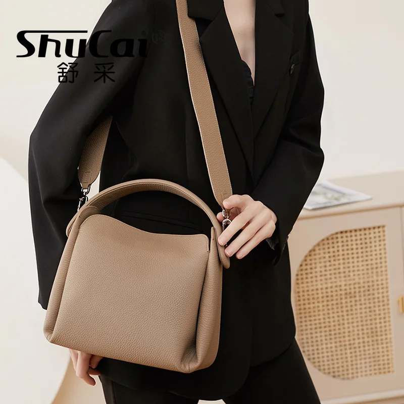 Genuine Leather Cigarette Case Bags Bags Women Niche Soft Leather Tote Shoulder Crossbody Women Bag