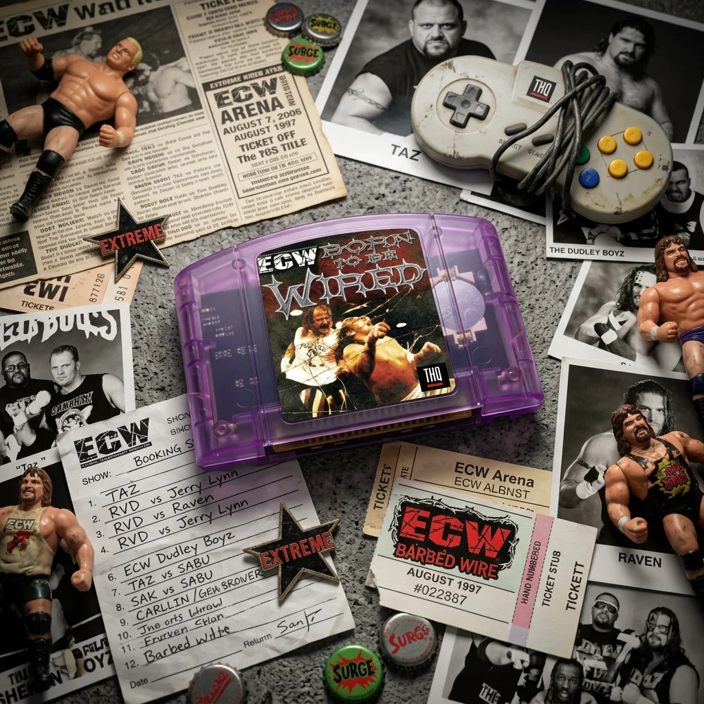 cartouche-de-jeu-64-bits-ecw-born-to-be-wired-in-summer-64-pre-flashe-v2200-pour-prise-en-charge-des-sauvegardes-version-anglaise-pour-n64