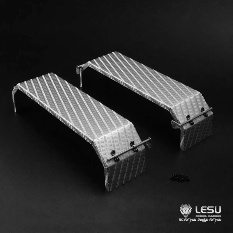 

LESU Metal Rear Mudguard Fender for 2 Axles 1/14 RC TAMIYA Remote Control Hydraulic Dumper Tractor Truck Model Vehicle