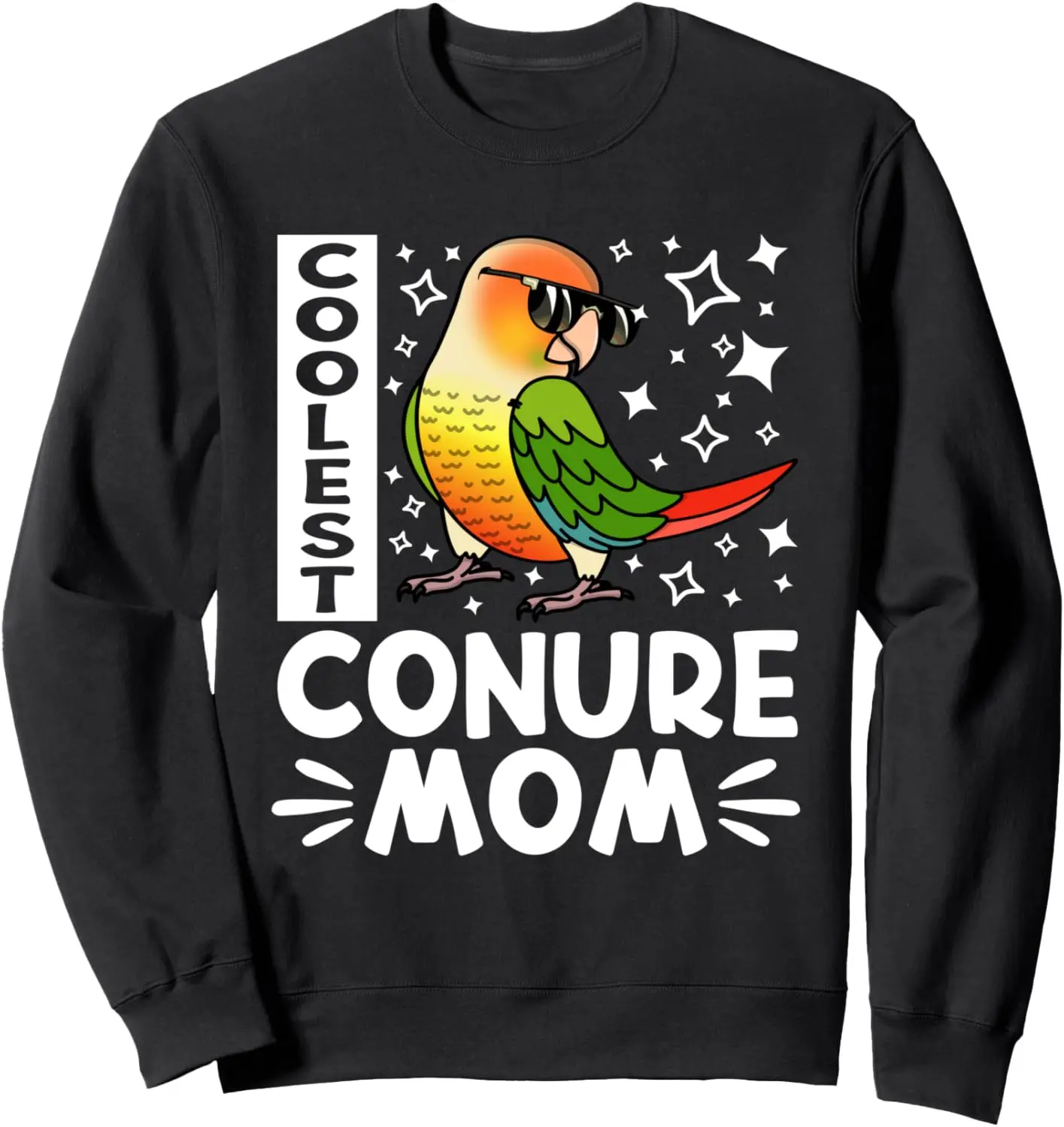 

Толстовка Conure Parrot Mom I Green Cheek Pineapple Conure Coolest