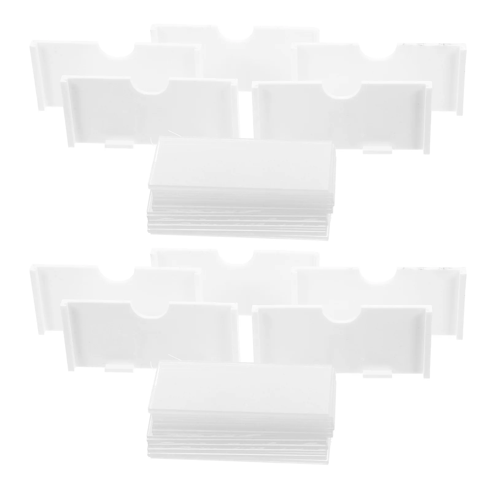 

20 шт. пластиковые подвесные бирки, белые ценовые этикетки с одним отверстием, бирки для полок для розничной торговли, супермаркетом, идентификацией продукта