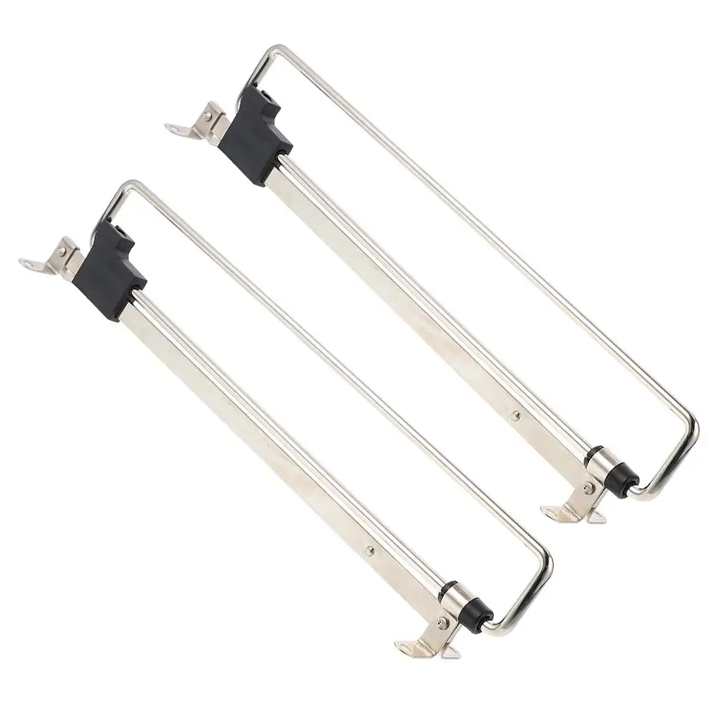 

2 Pieces Telescopic Clothes Rail Sliding Retractable Wardrobe Rod Closet Hanger Pull Out Clothing Rack Storage Solution