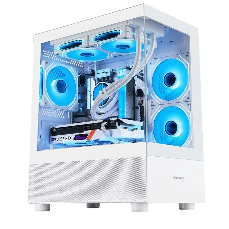 

7500F/9600X/RX6800XT Игровой ПК Live Office Clip Настольная консоль