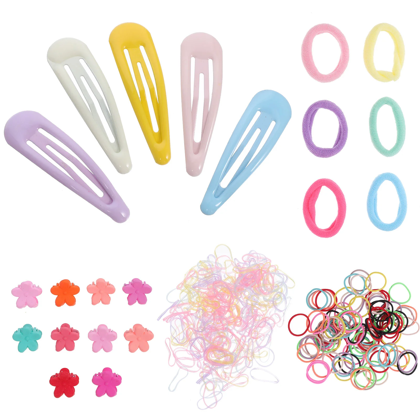 565 Pcs Hair Accessories Gift Box Set Girls Accessory Kids Clips for Ties Pin Rope Snap Barrette