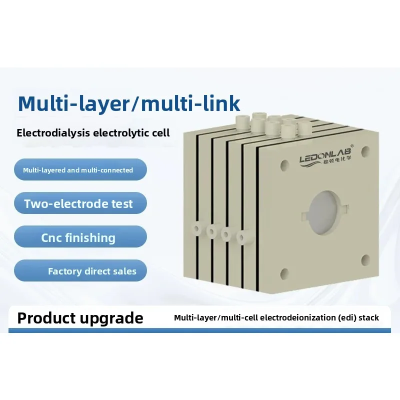 Electrochemical CDI / EDI / Bipolar Membrane Desalination Cell, Water Treatment Electrolyzer
